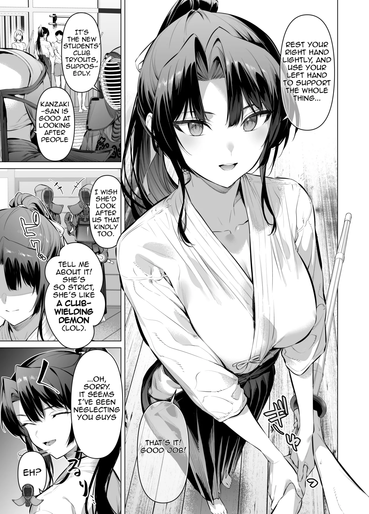 Mendoumino ii Kanzaki-san - The Caring Kenzaki-san + Bonus Footage page 1 full