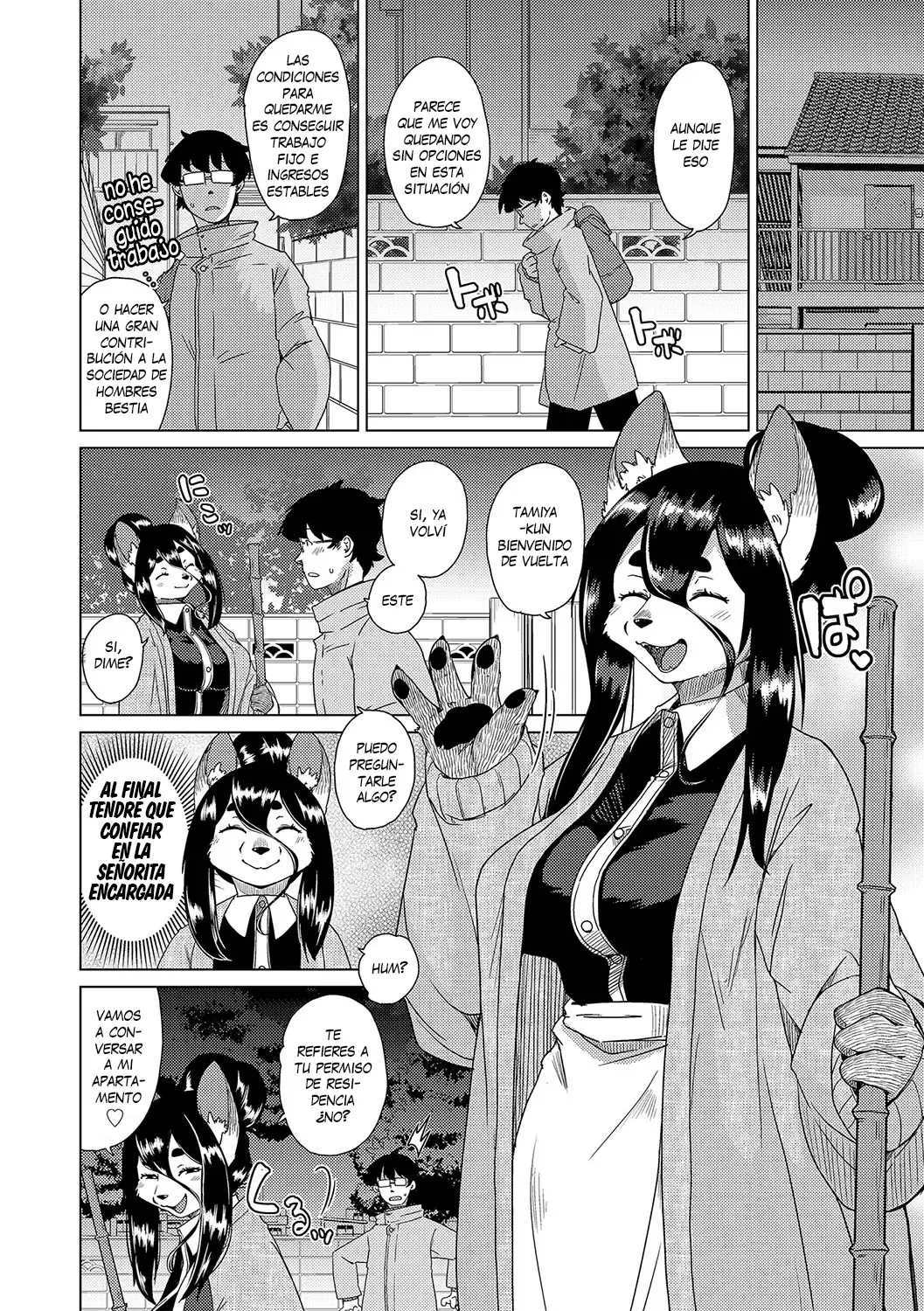 Juujin Apart Tokoharusou e Youkoso! page 6 full
