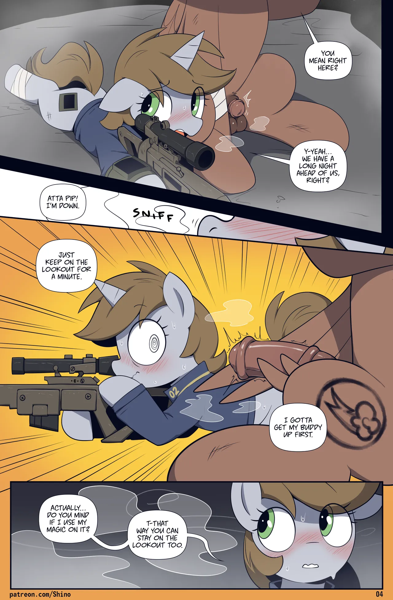 Fallout Equestria: Chain Reaction 2 by Shinodage page 4 full