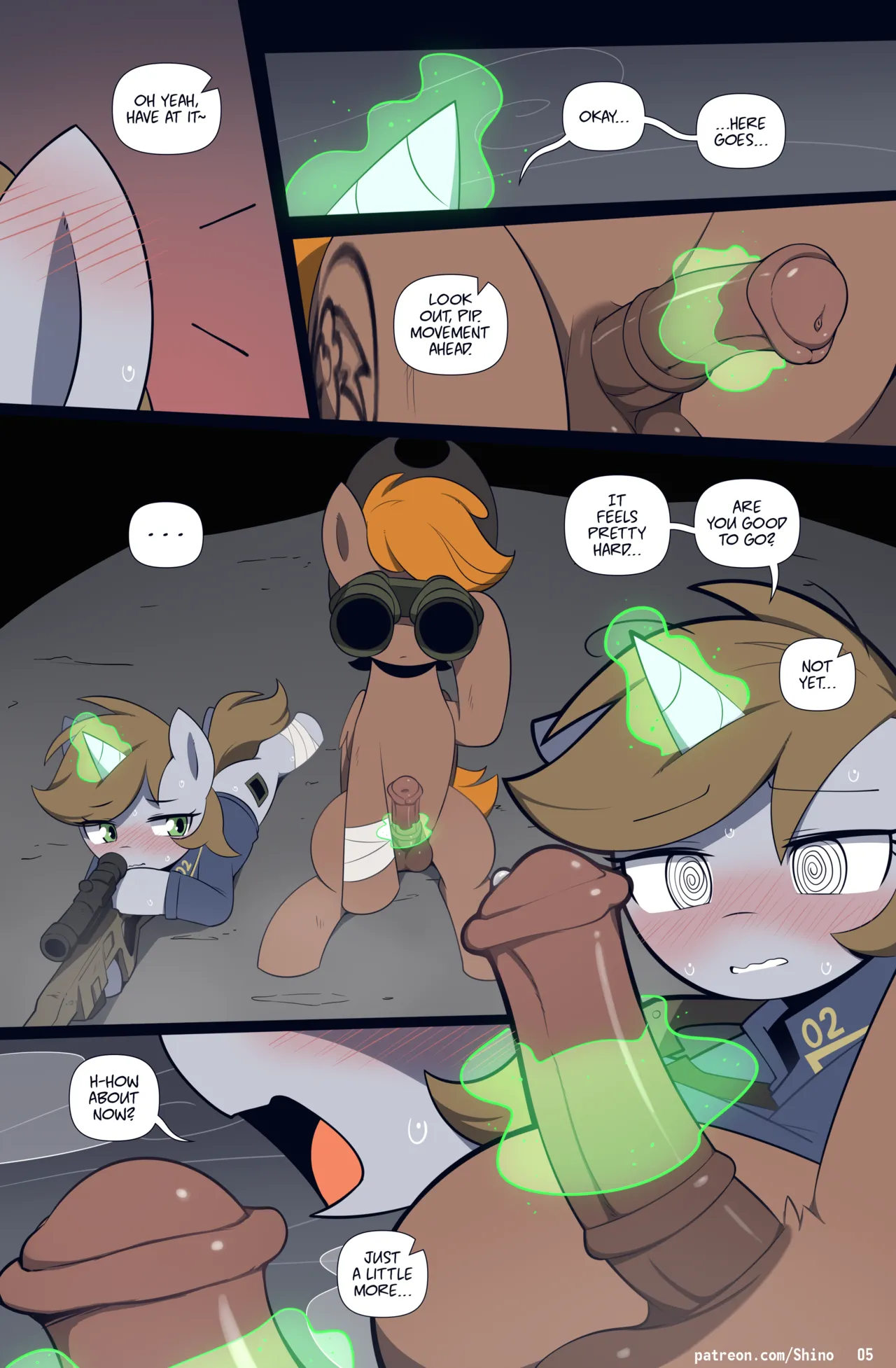 Fallout Equestria: Chain Reaction 2 by Shinodage page 5 full