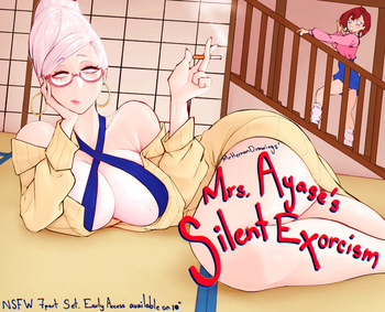 [MrHernanDrawings] Mrs. Ayase's Silent Exorcism (DanDaDan) cover
