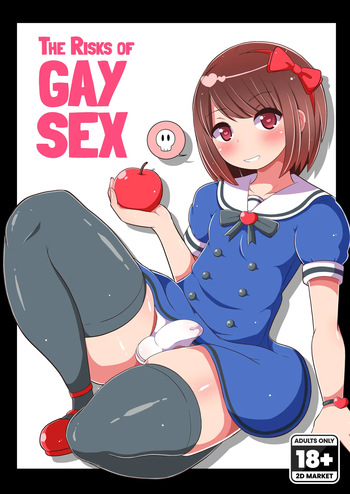 [CHINZURI BOP (Chinzurena)] Homo Sex no Risk o Tsutae Tai | The Risk of Gay Sex [English] {2d-market.com} [Decensored] [Digital] cover