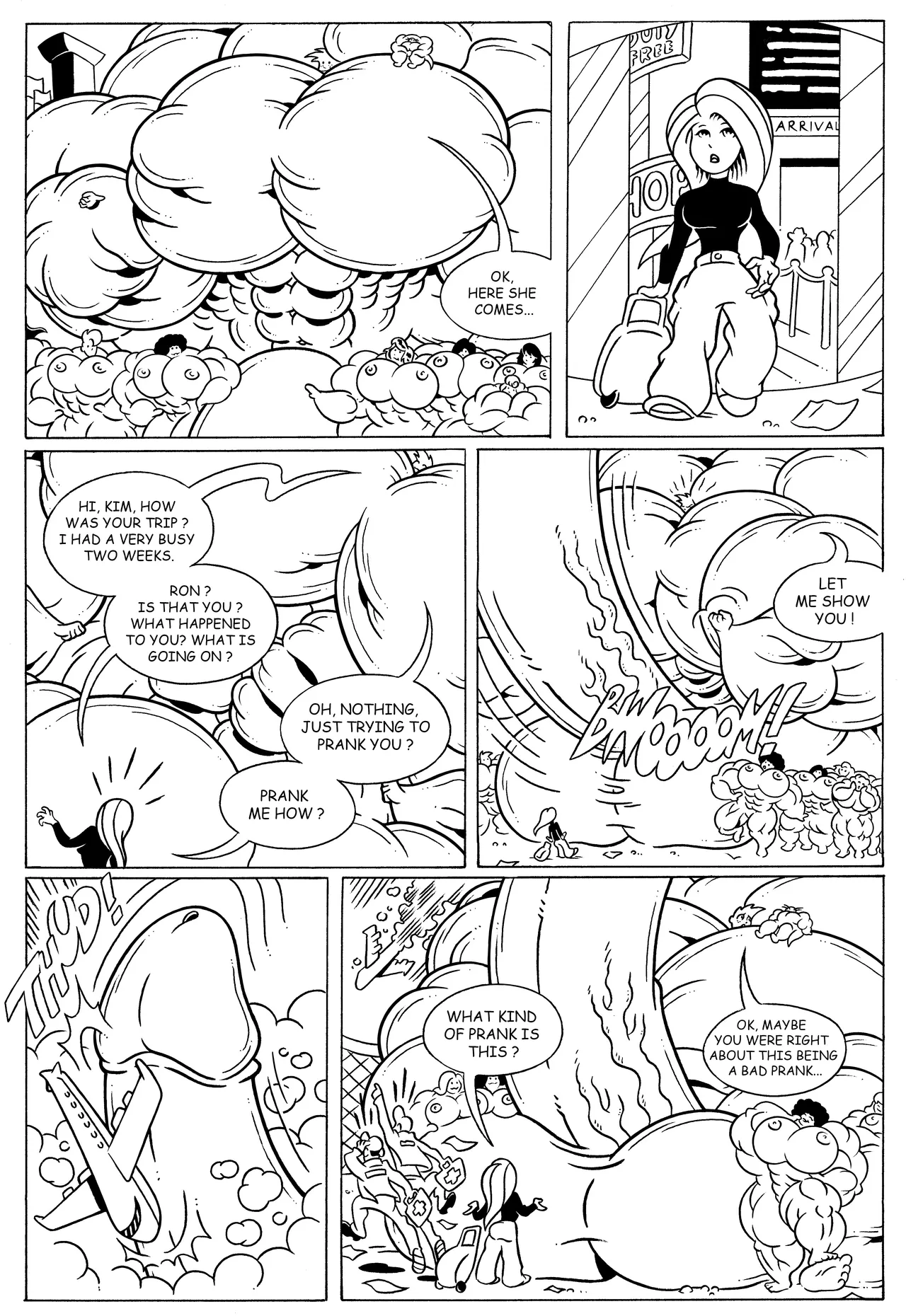 Kim Possible: Ron's Prank page 10 full