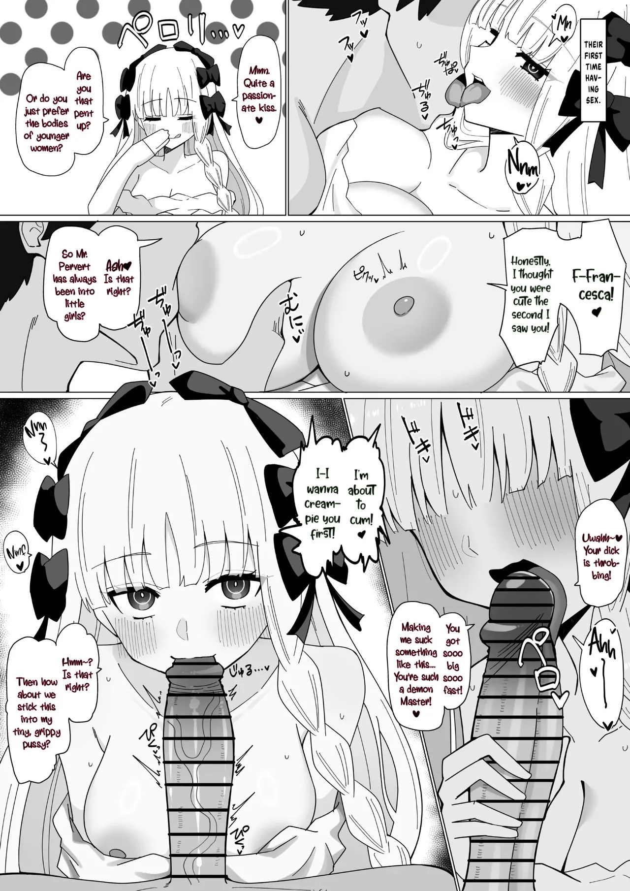 A Story About Reaching Max Bond With Francesca❤︎ page 2 full