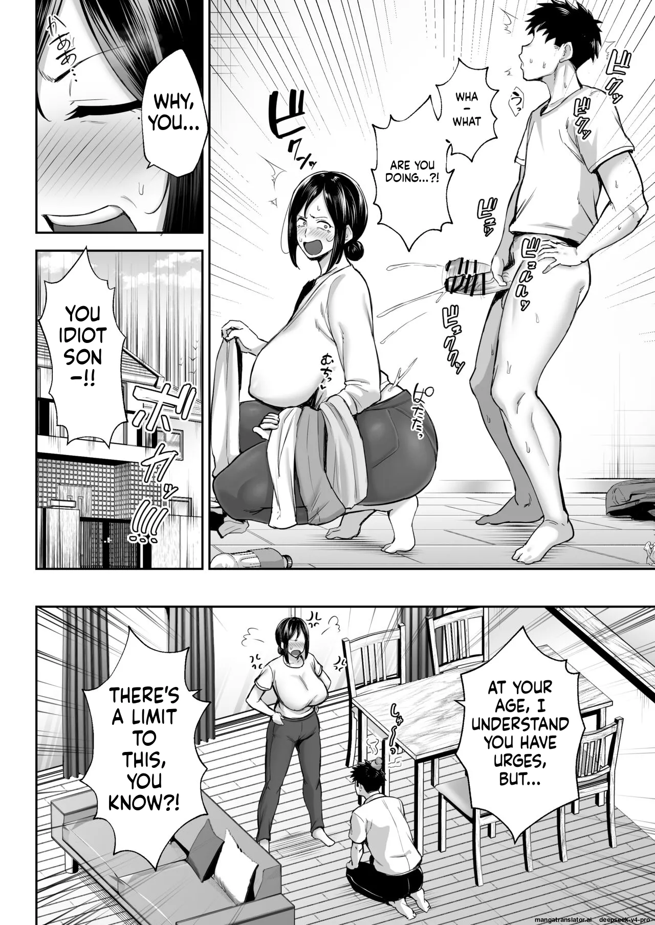 Miyuki The Erotic Female Right Next Door — A Mom Troubled by Her Horny Son page 5 full