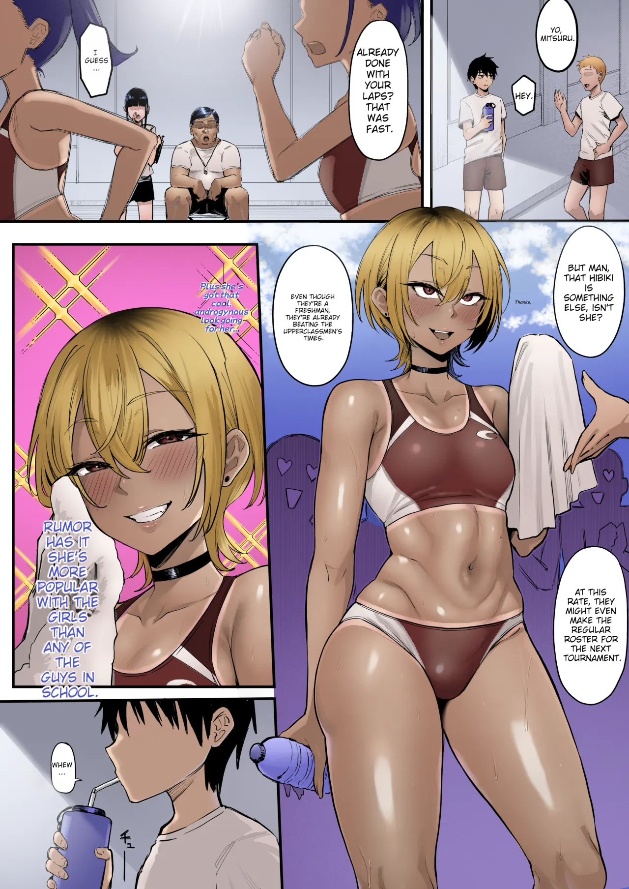 The Secret Activity of My Boyish Childhood Friend from the Track Team page 2 full