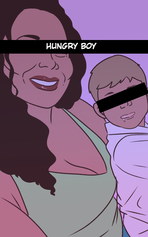 Hungry Boy page 1 full