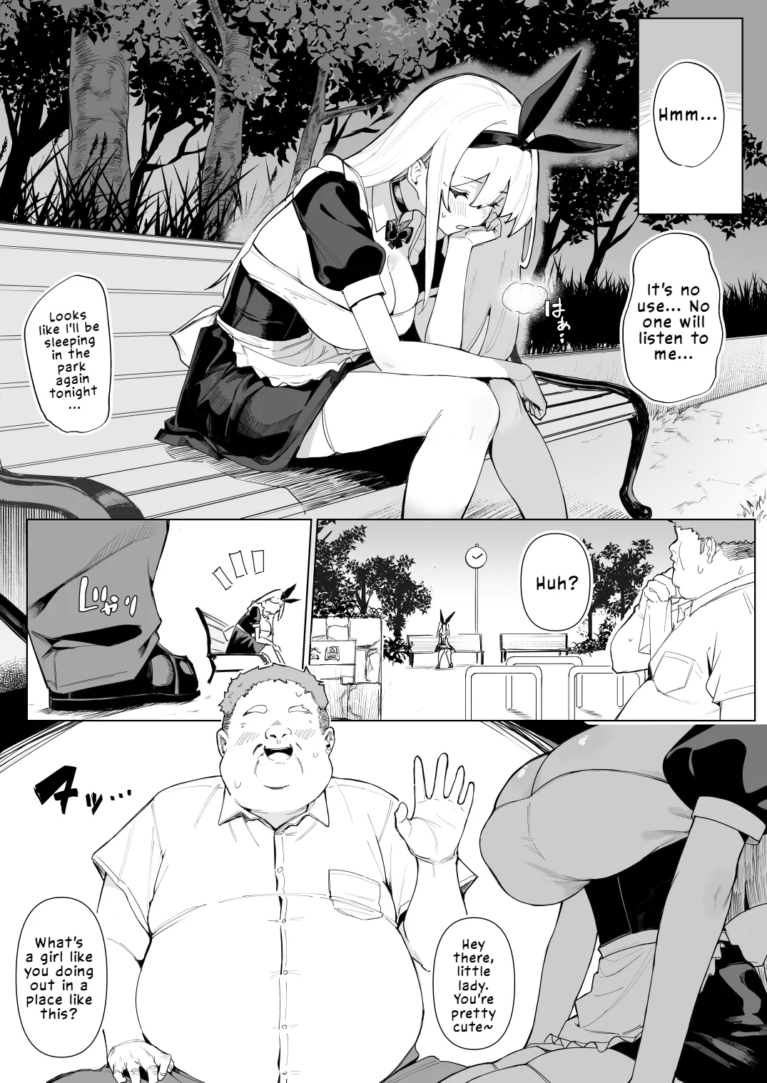 Tenshi Hirotta kara Haramaseru ~Ojii-san Senyou Botebara Onaho ni Naru made no Kiroku~ | I Picked Up an Angel, So I'll Impregnate Her: A Record of Her Becoming a Pregnant-Belly Onahole Exclusively for an Old Man page 6 full
