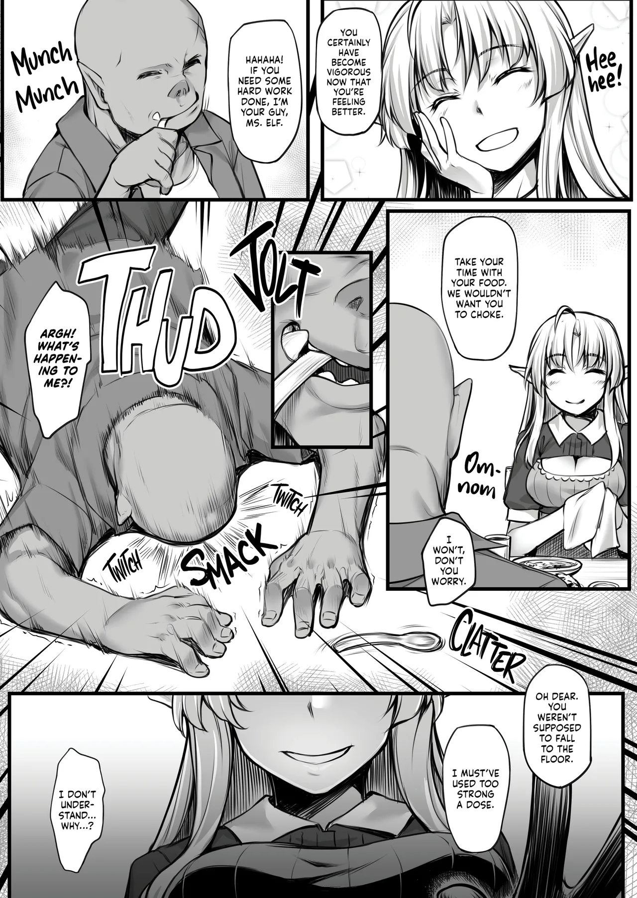 Watashi no Orc-san + Elf Shimai to Orc-san | My Darling Orc + Sibling Rivalry page 7 full