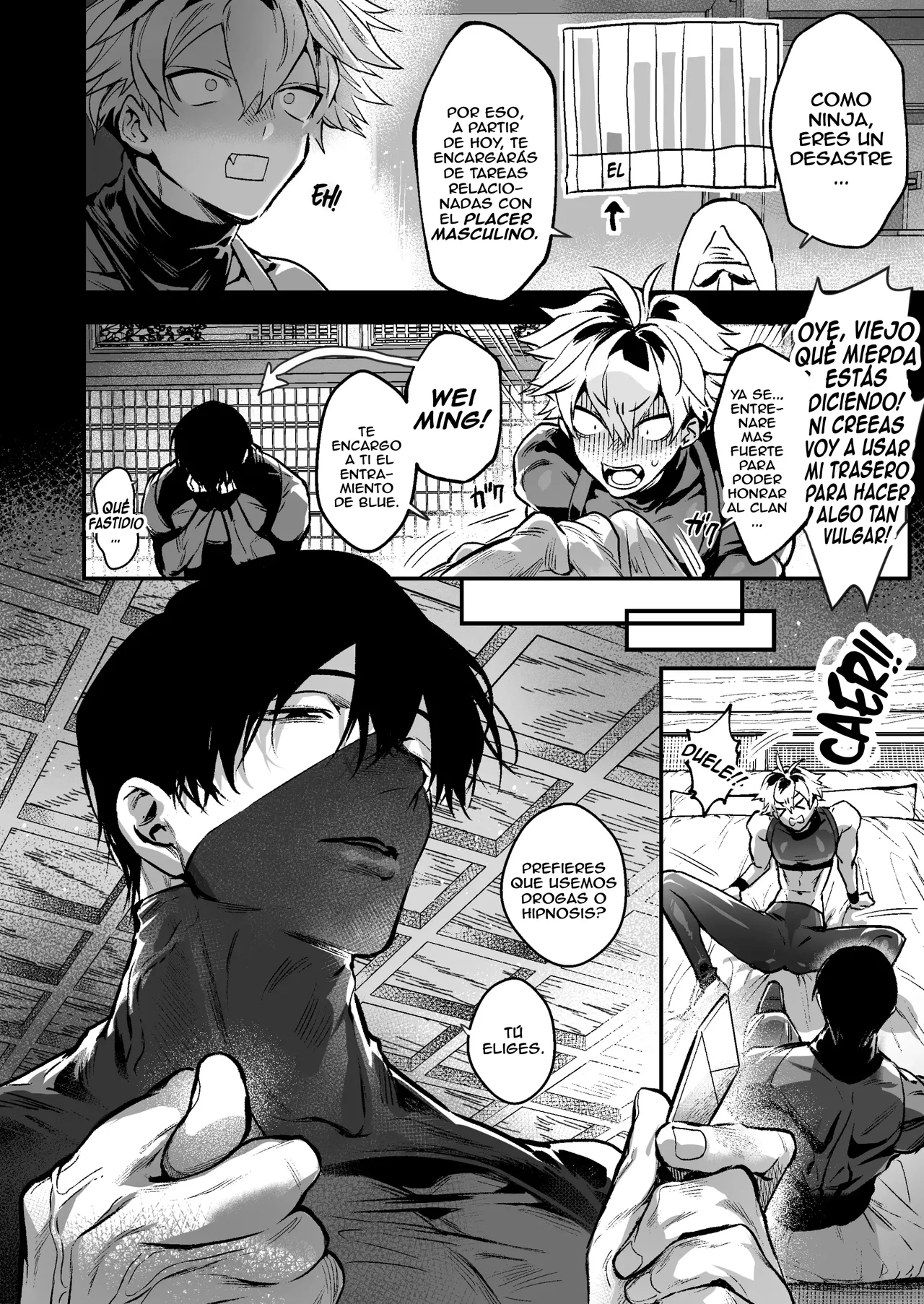 MI AMIGO DE LA INFANCIA ENTRENA MI CULO CON TECNICAS NINJAS page 3 full