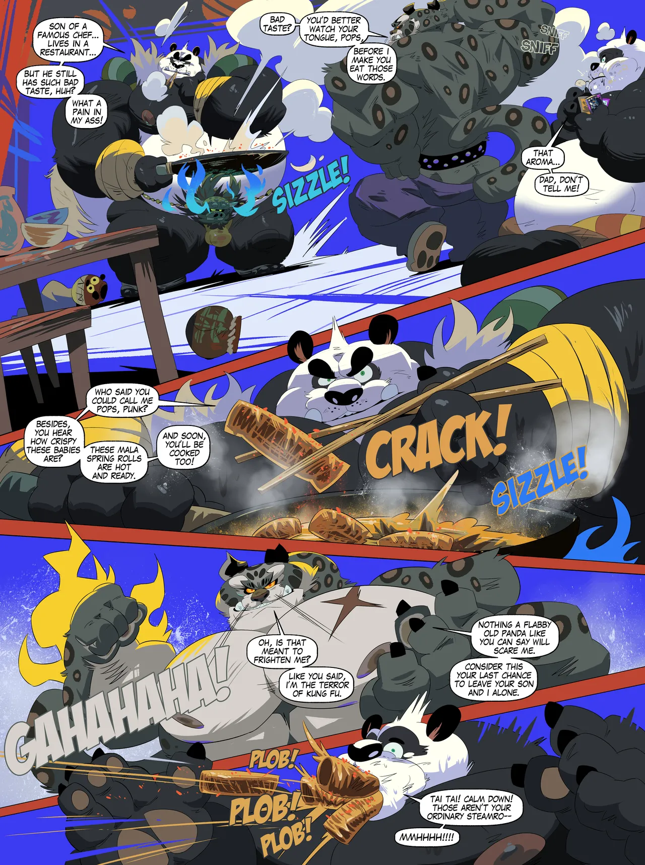 Burning Love Dragon page 12 full