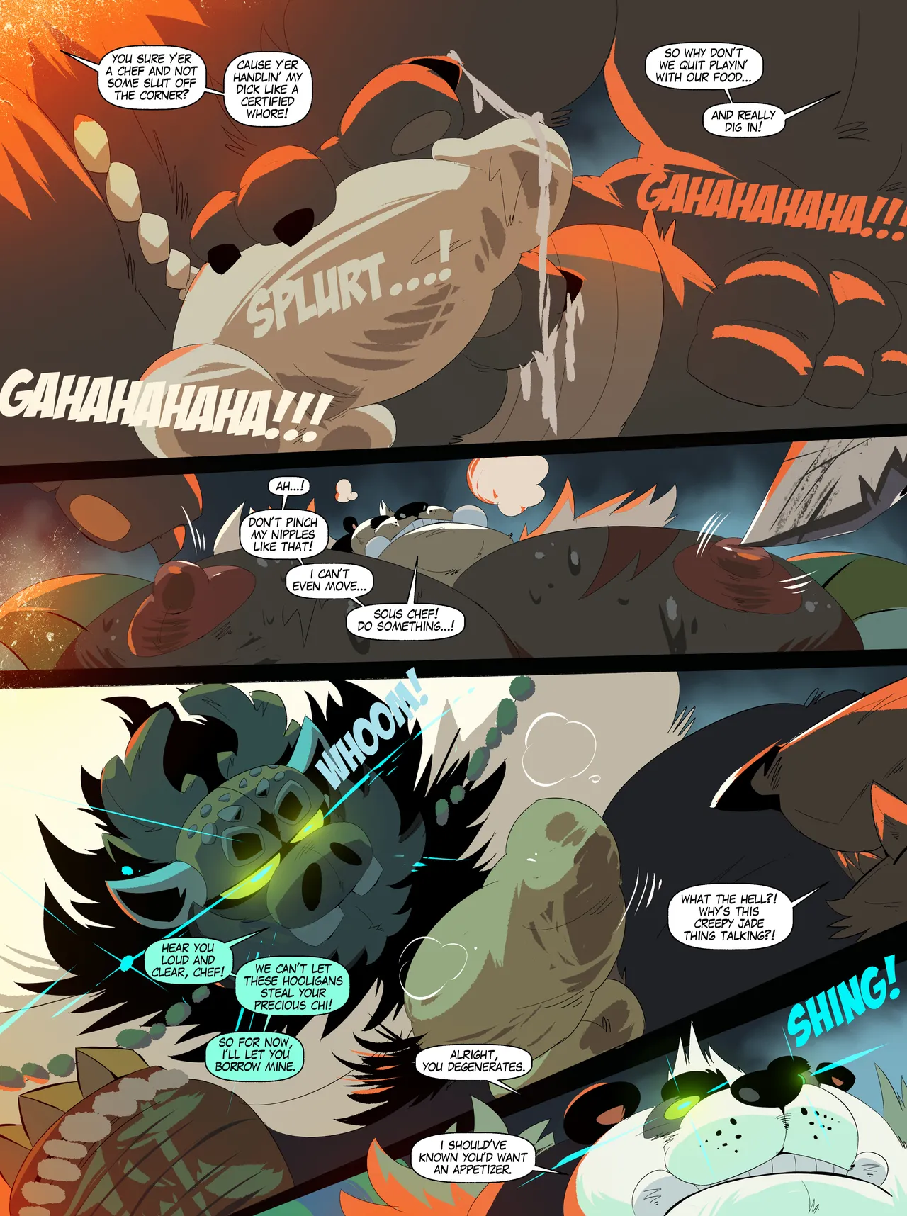 Burning Love Dragon page 6 full