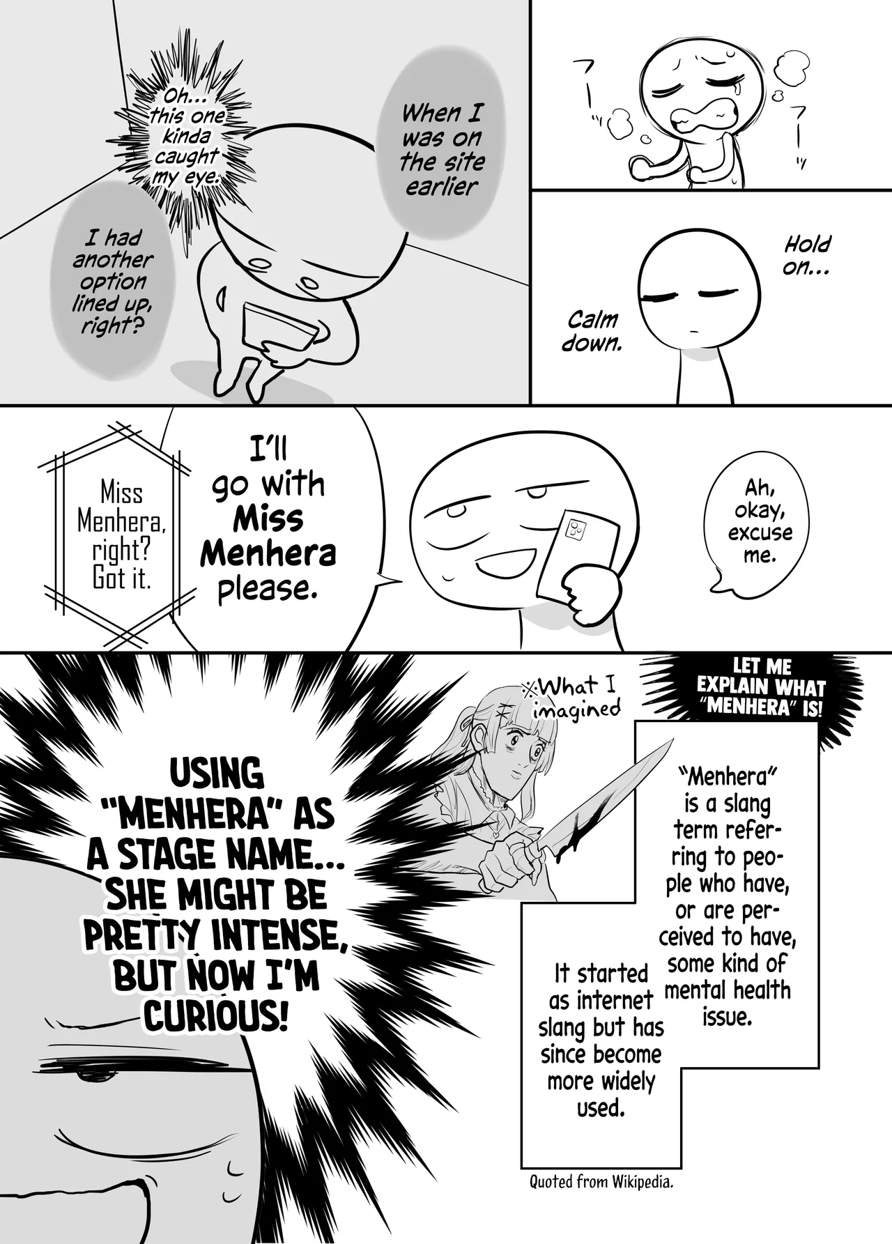 Menhera Chanto Ecchina Koto Shita Manga | A Manga About Having Sex with a Mentally Unstable Girl page 5 full