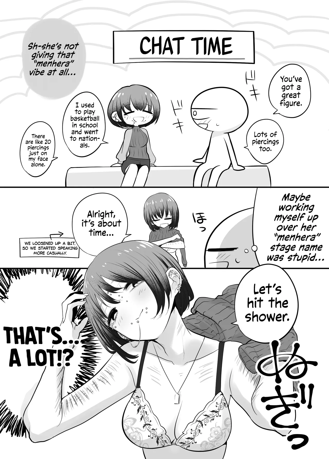 Menhera Chanto Ecchina Koto Shita Manga | A Manga About Having Sex with a Mentally Unstable Girl page 8 full
