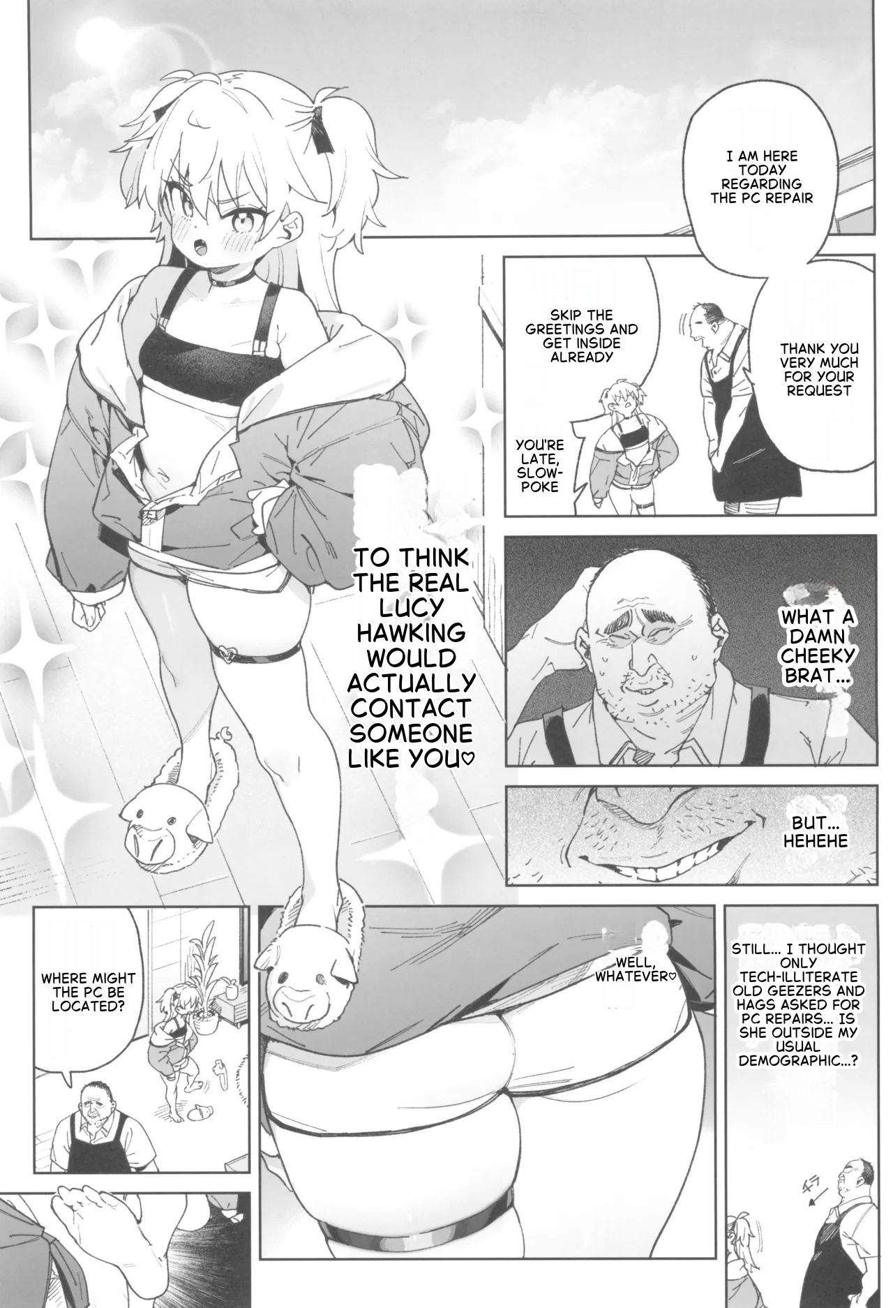 Omanko Shikou no Tensai Shoujo wa Yagate -Subete- o Sasagete Shimau page 12 full