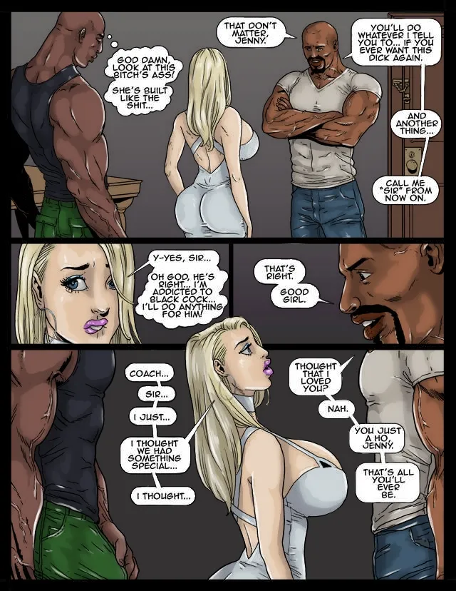 Two Hot Blondes Submit to BBC page 8 full