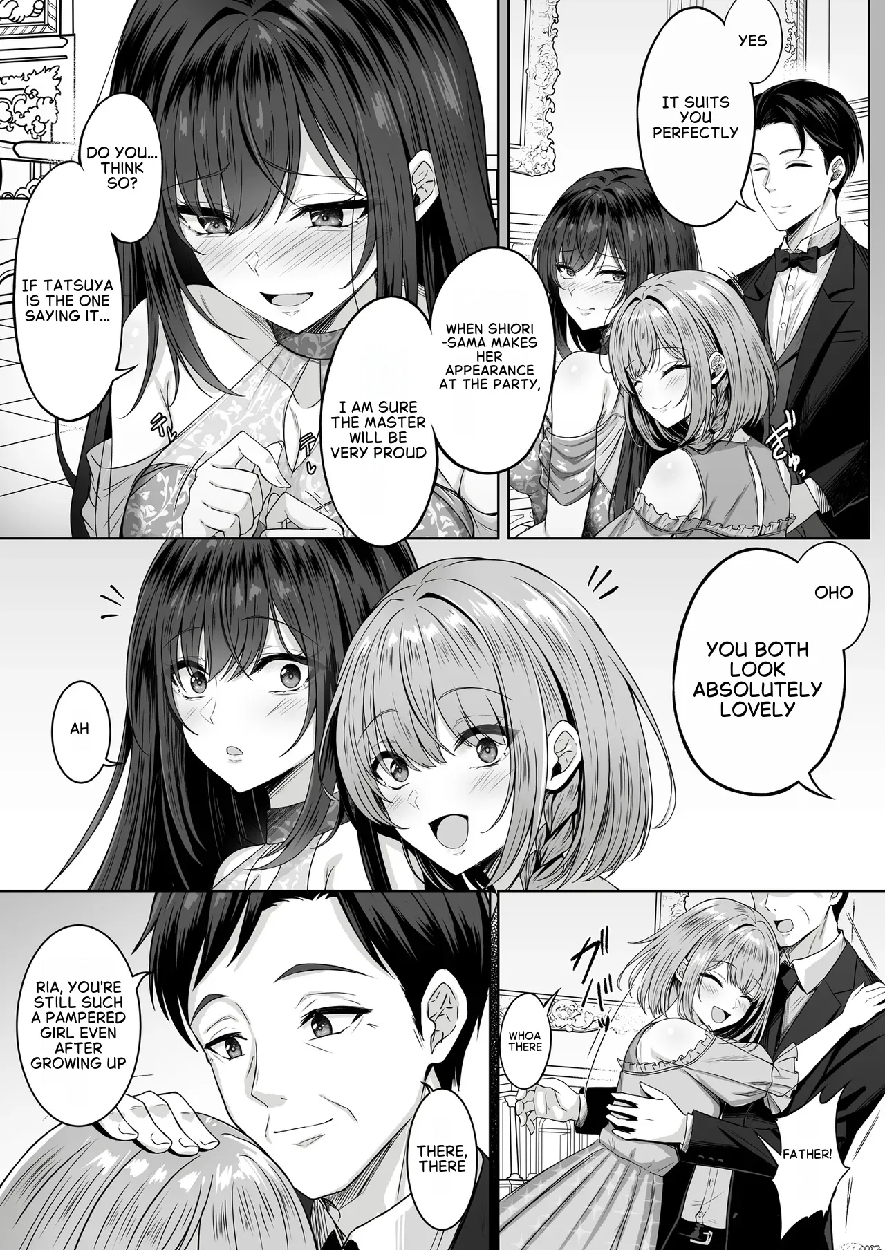 Botsuraku Reijou wa Nao mo Kedakaku ~Migawari ni Chiru Hana page 12 full