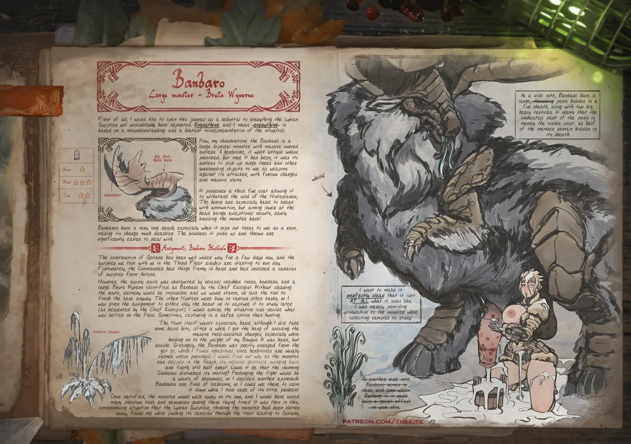 TheKite's Monster Hunter Diaries page 3 full