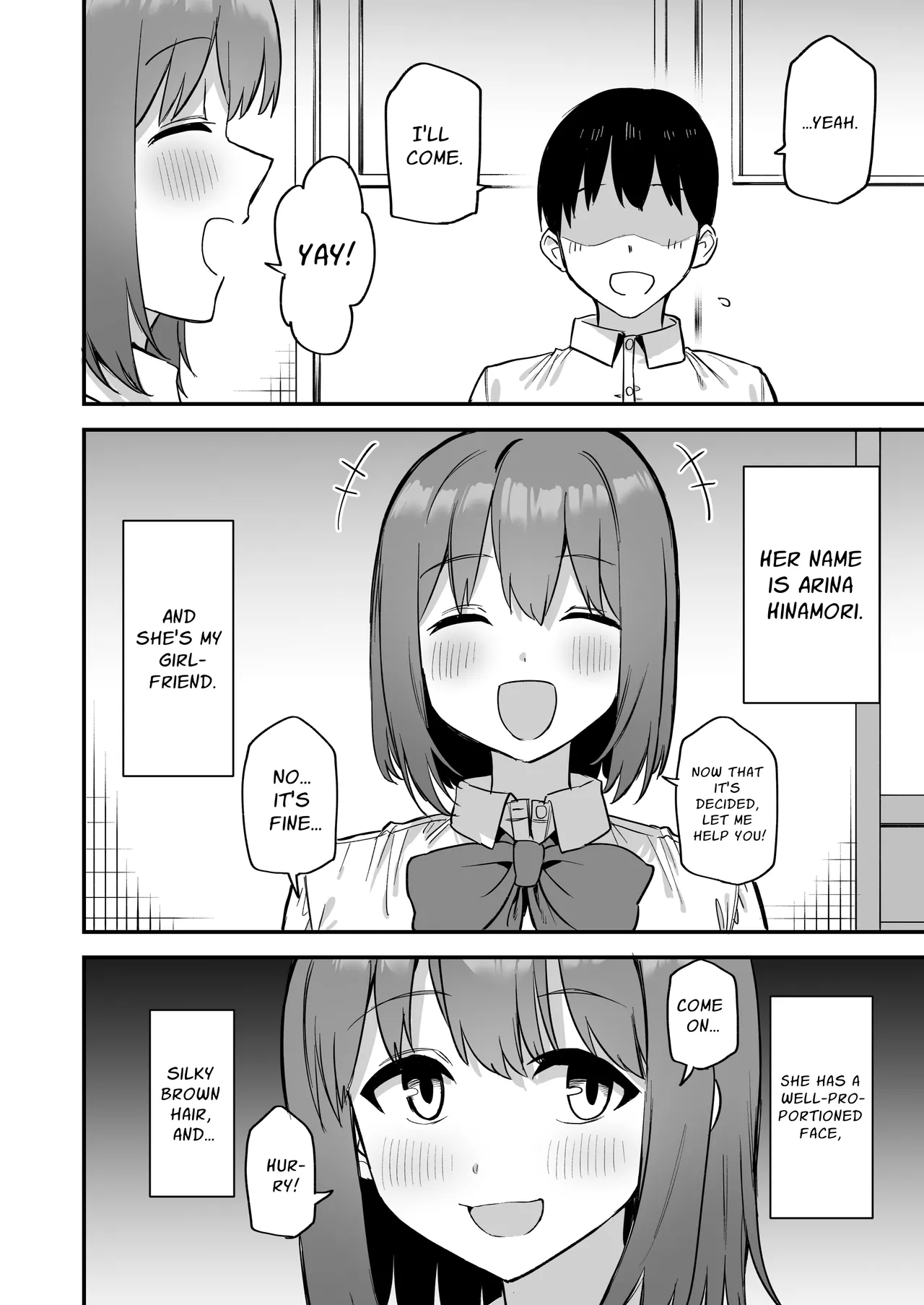 Kouhai-chan no Ijiwaru Chikubi Zeme 4 page 3 full