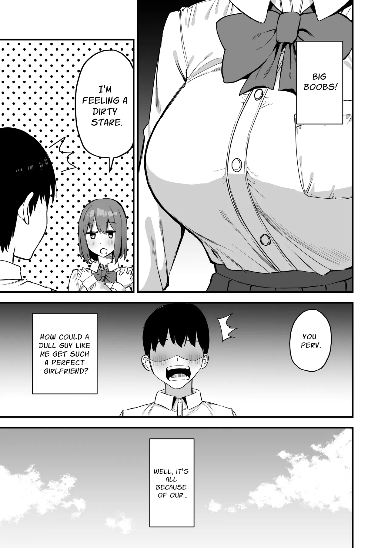 Kouhai-chan no Ijiwaru Chikubi Zeme 4 page 4 full