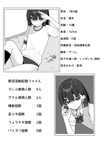 [咲凛玖] キャラクタープロフィール cover