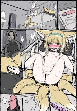 スズランちゃん拘束機械姦ラフ