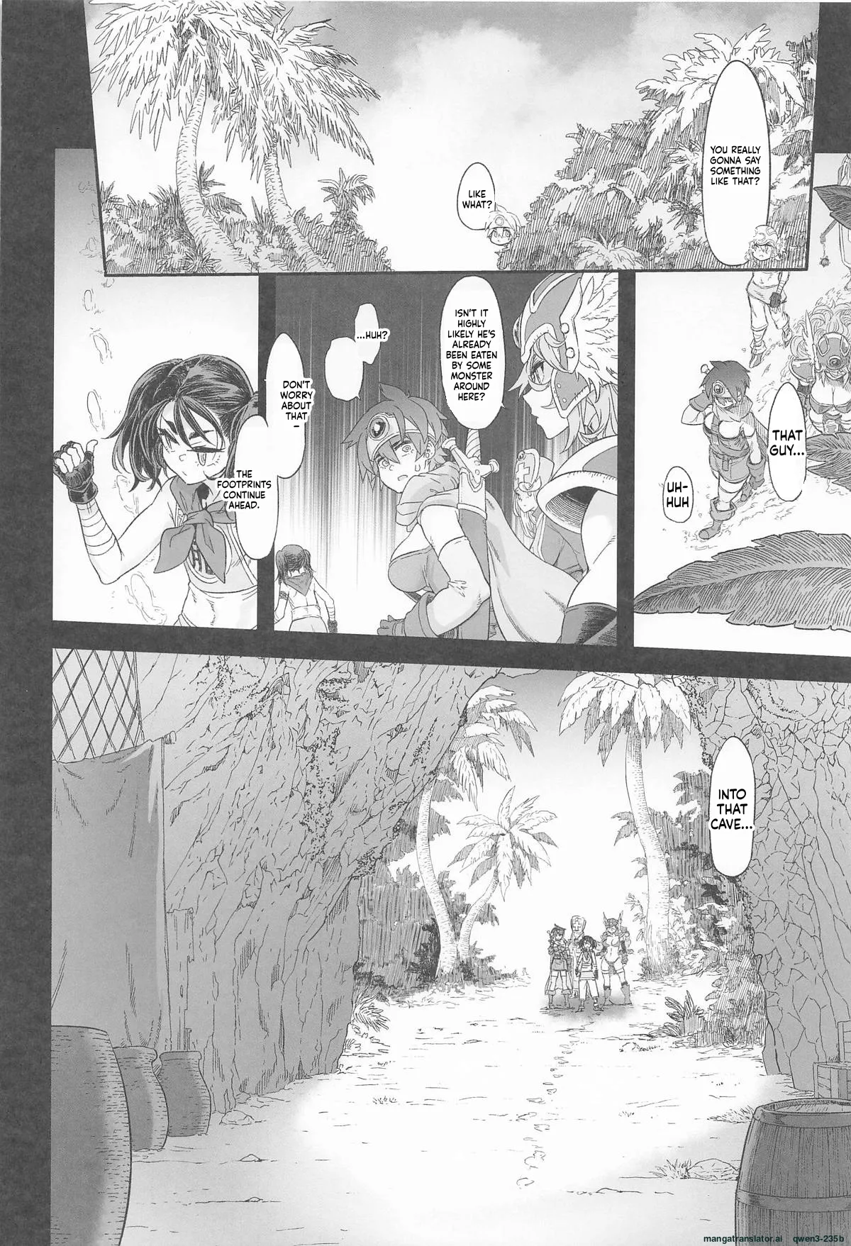 Onna Yuusha no Tabi 7 Yoru no Machi no Onna Boukensha page 12 full