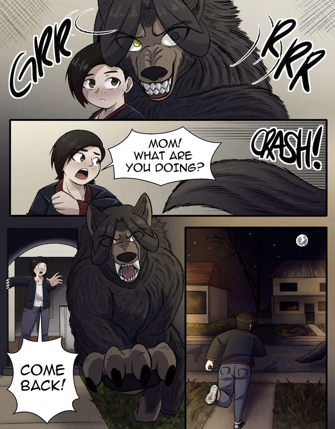 My Mother is a Werewolf! page 10 full