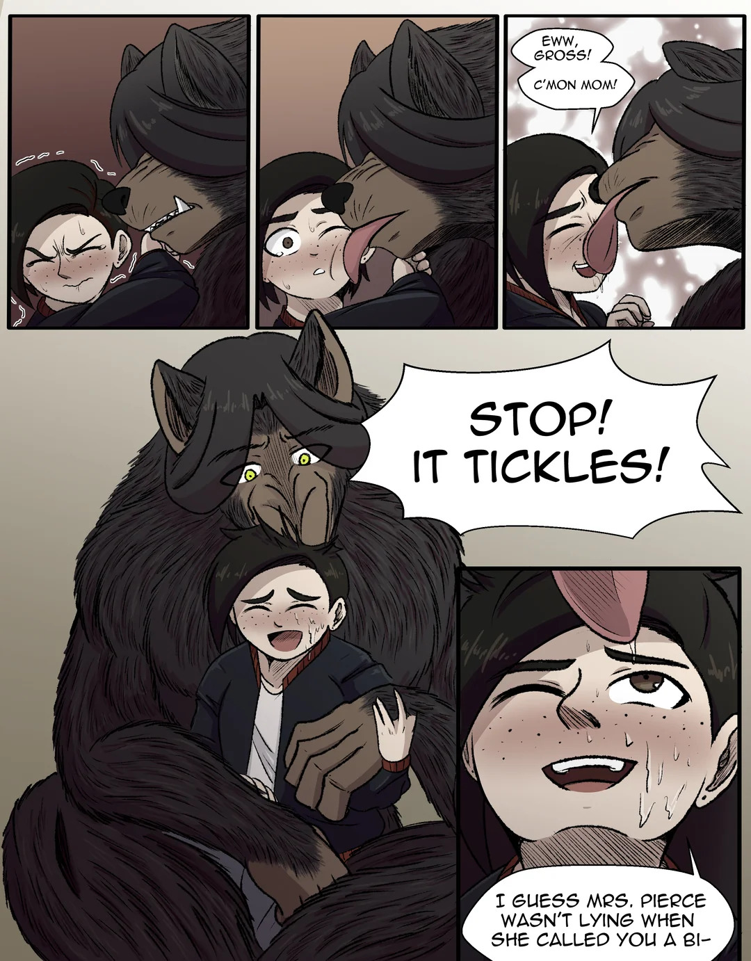 My Mother is a Werewolf! page 9 full