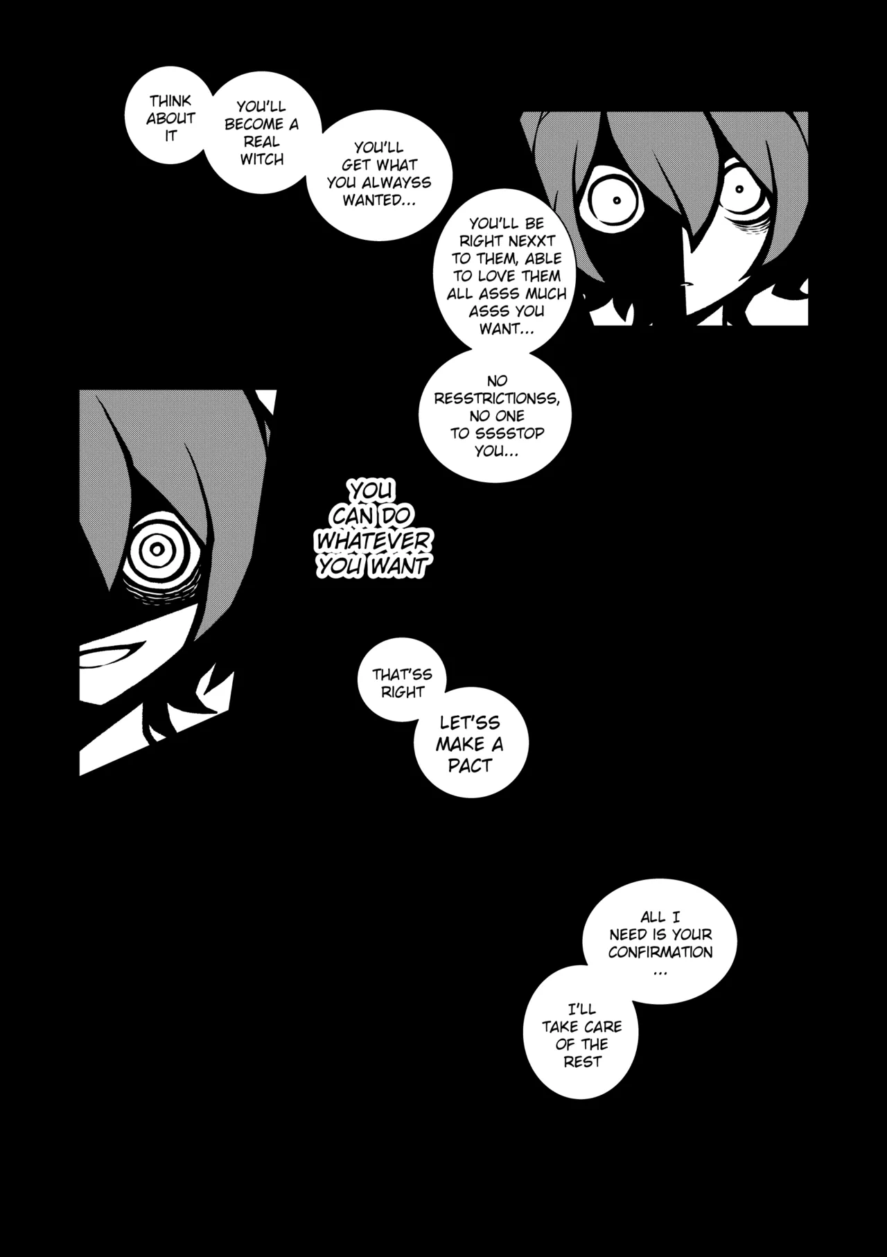 Love Bullying Cute Witches page 12 full