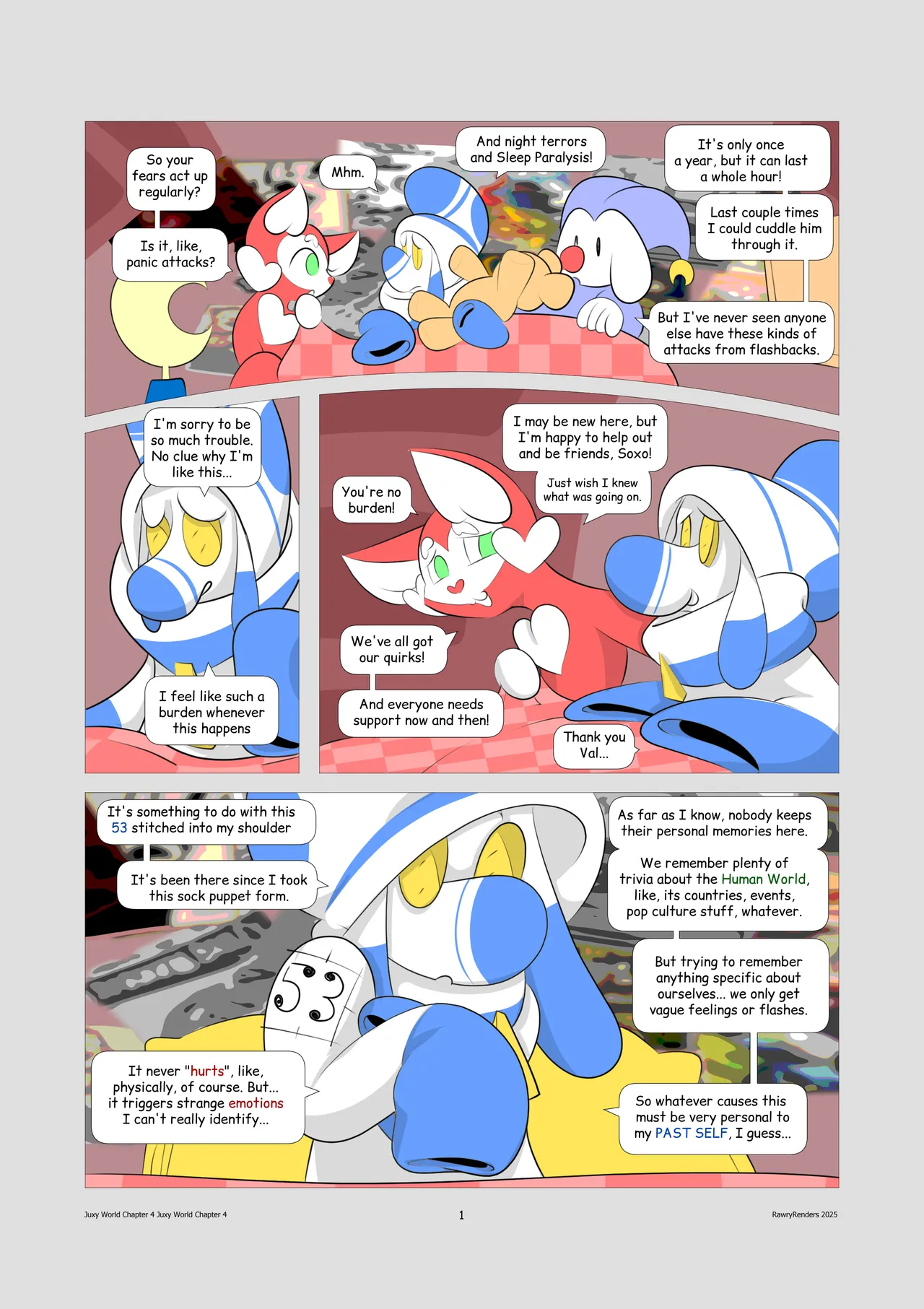 Juxy World: Chapter 4 - Witch Battle and Soxo! page 1 full