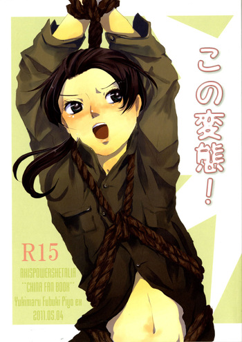 [Kirisute Gomen, Piyono-su (Fubuki Yukimaru, Piyo EX)] Kono Hentai! (Hetalia Axis Powers) [English] cover