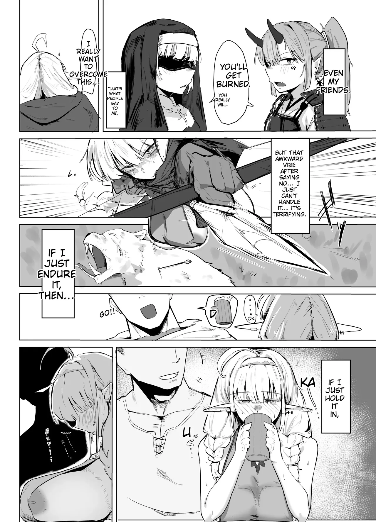 The Busty Elf Can't Say No page 6 full