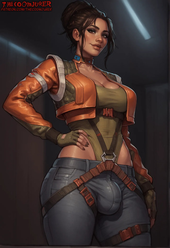 [TheCoomjurer] Futa Panam Palmer  [AI Generated] cover