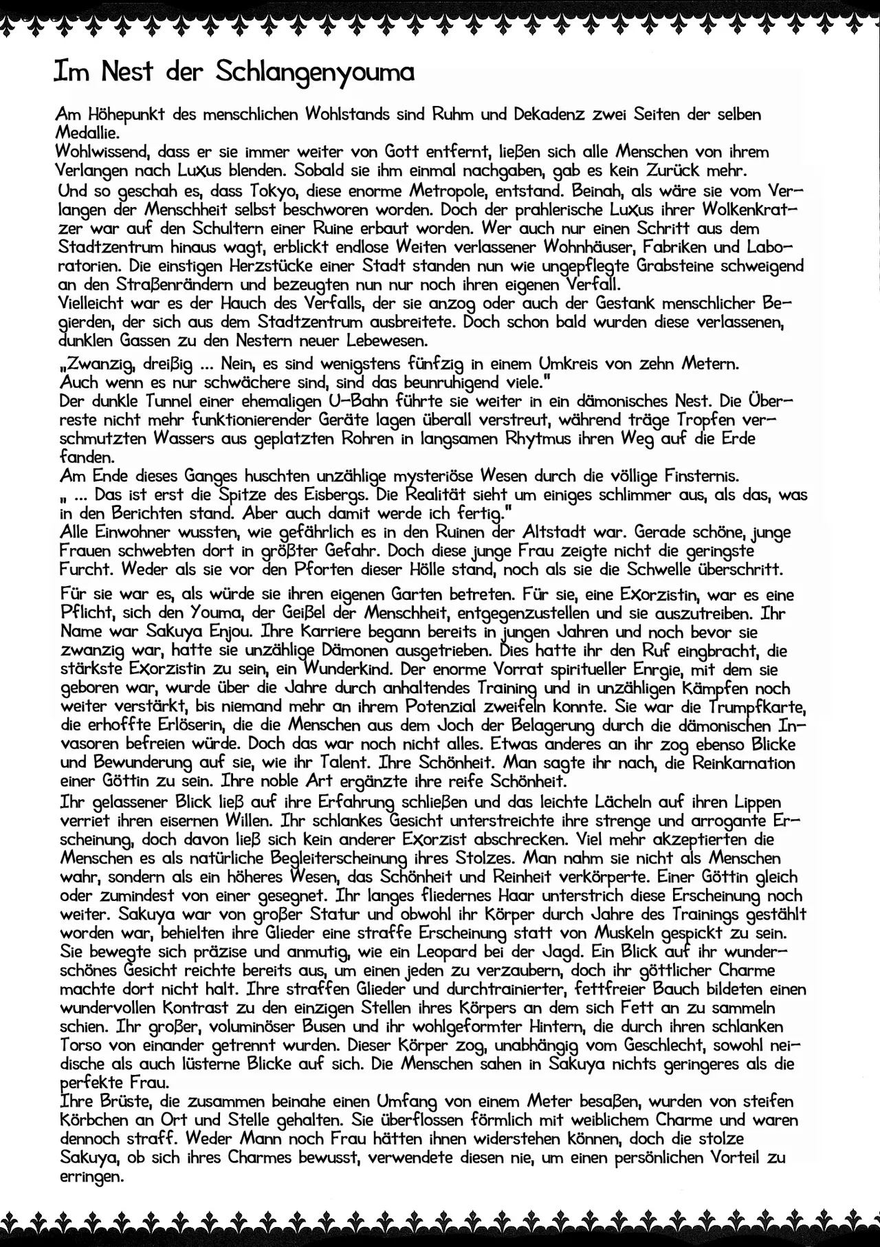 Matai Toshi - Sakuya no Shou Ichi | Die Dämonenbrutstadt - Sakuya Kapitel 1 page 3 full