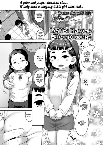 [Chiguchi Miri] Tomatte Shiyo! | Let's Have a Sleepover! (COMIC LO 2026-04) [English] [Team Rabu2] [Digital] cover