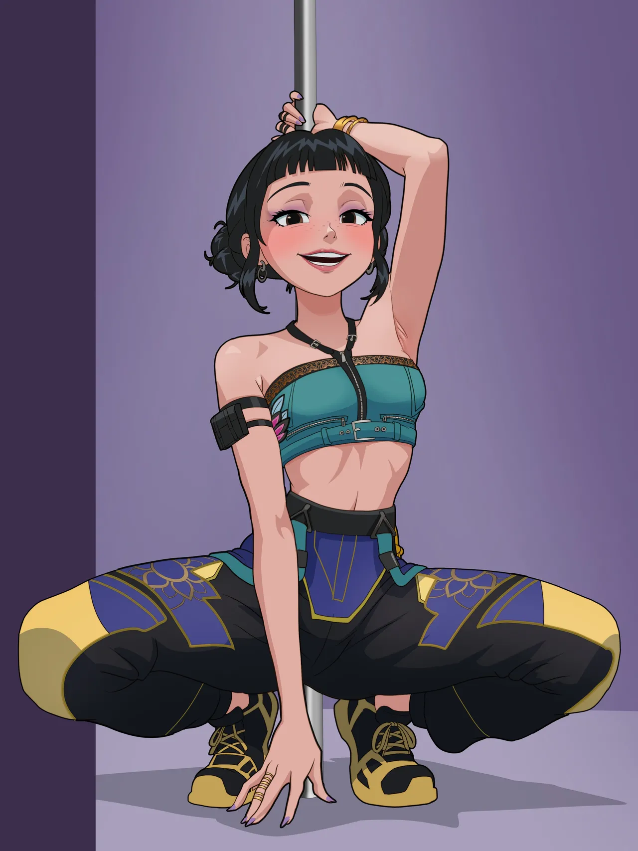 Zoey Pole Dance Strip Game + alts page 12 full