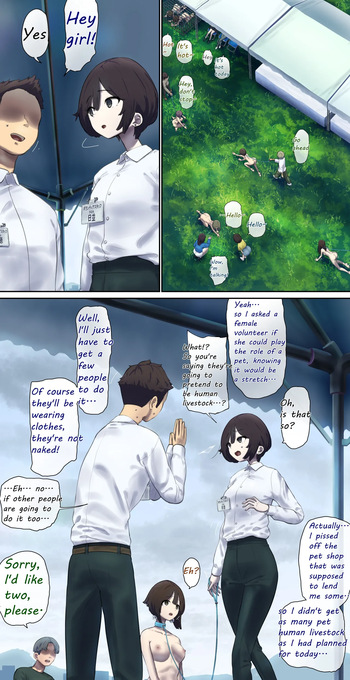 Volunteer for pet human livestock sales promotion event [Part 1 & 2] cover