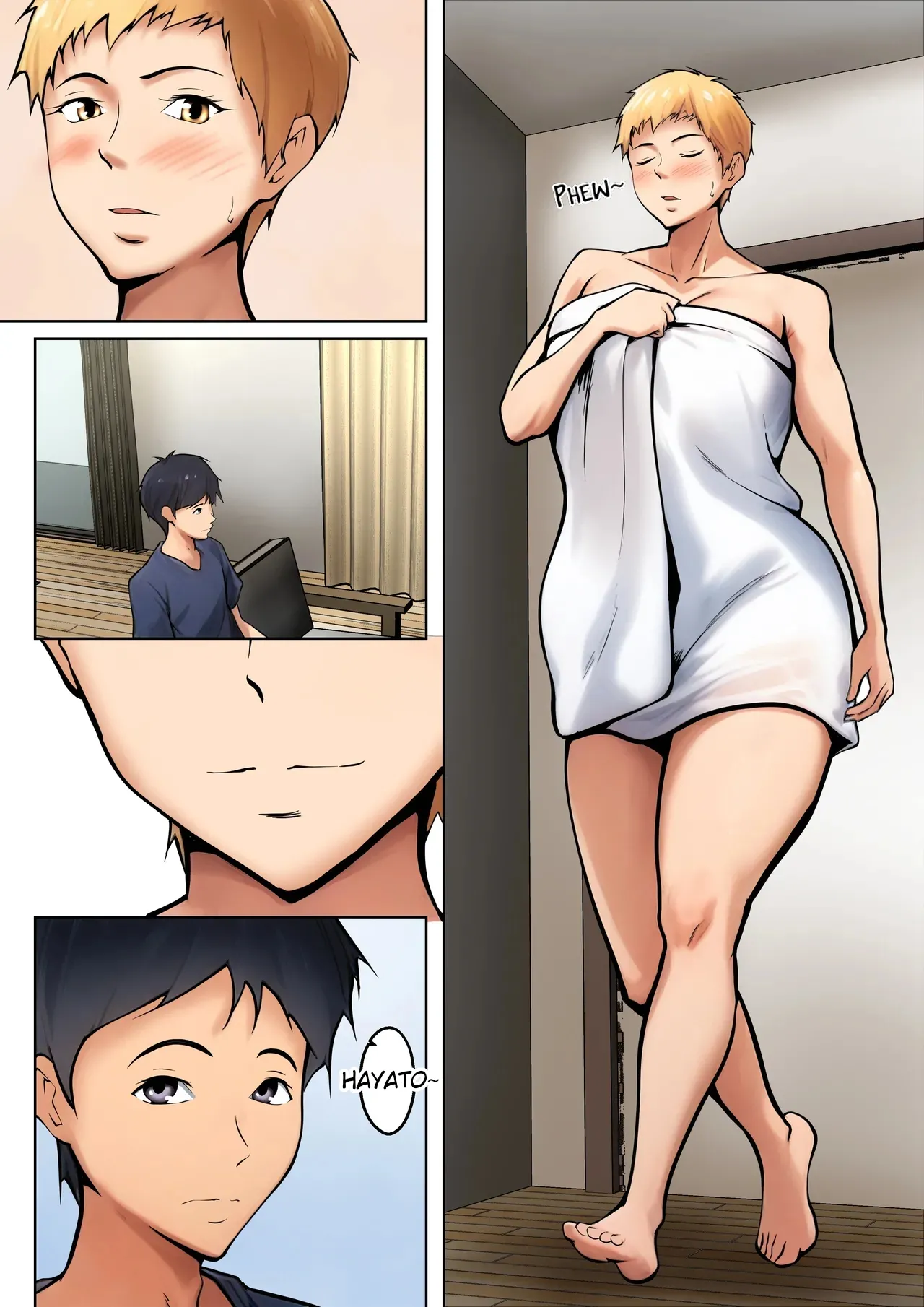 Giri no Oyako ga Doukyou Shitereba Kitto kou | If a stepmother and her stepson lived together, it would be something like this. page 9 full