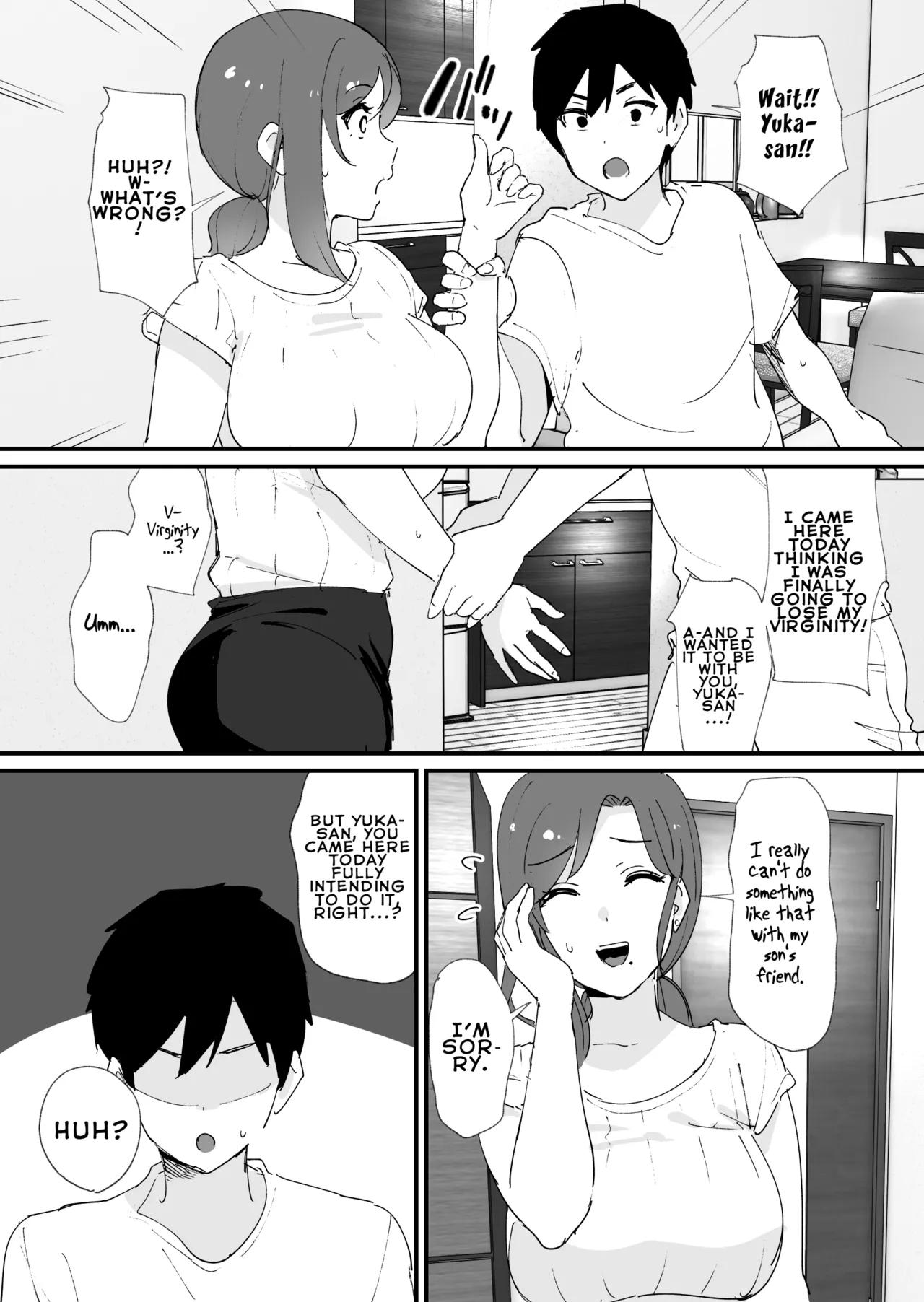 Akogare no Tomo Mama to Matching Shita Ken | The Time I Matched With My Admired Friend's Mom page 12 full
