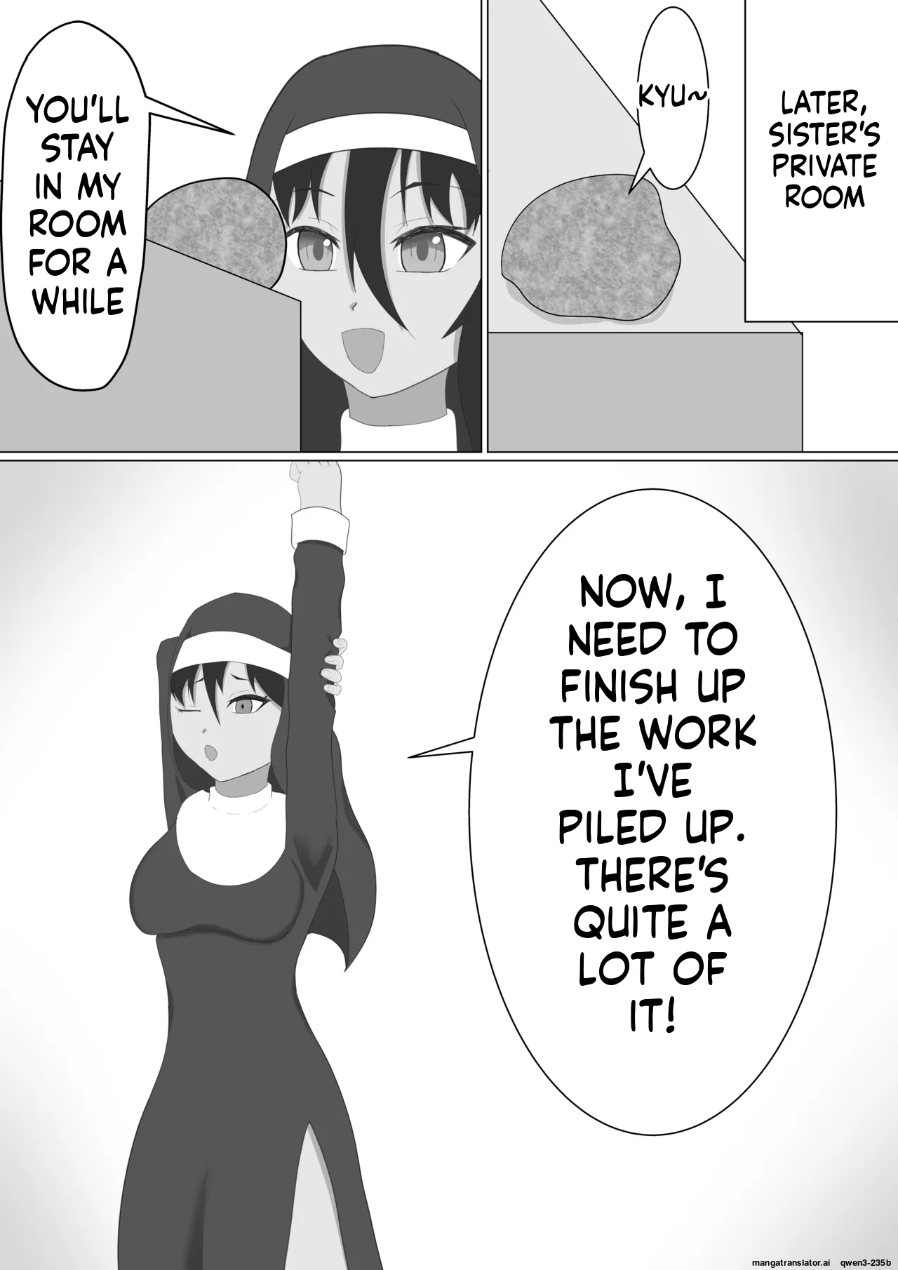 Kasshoku Sister ga Slime Shokushu ni Osowareru Hanashi page 11 full