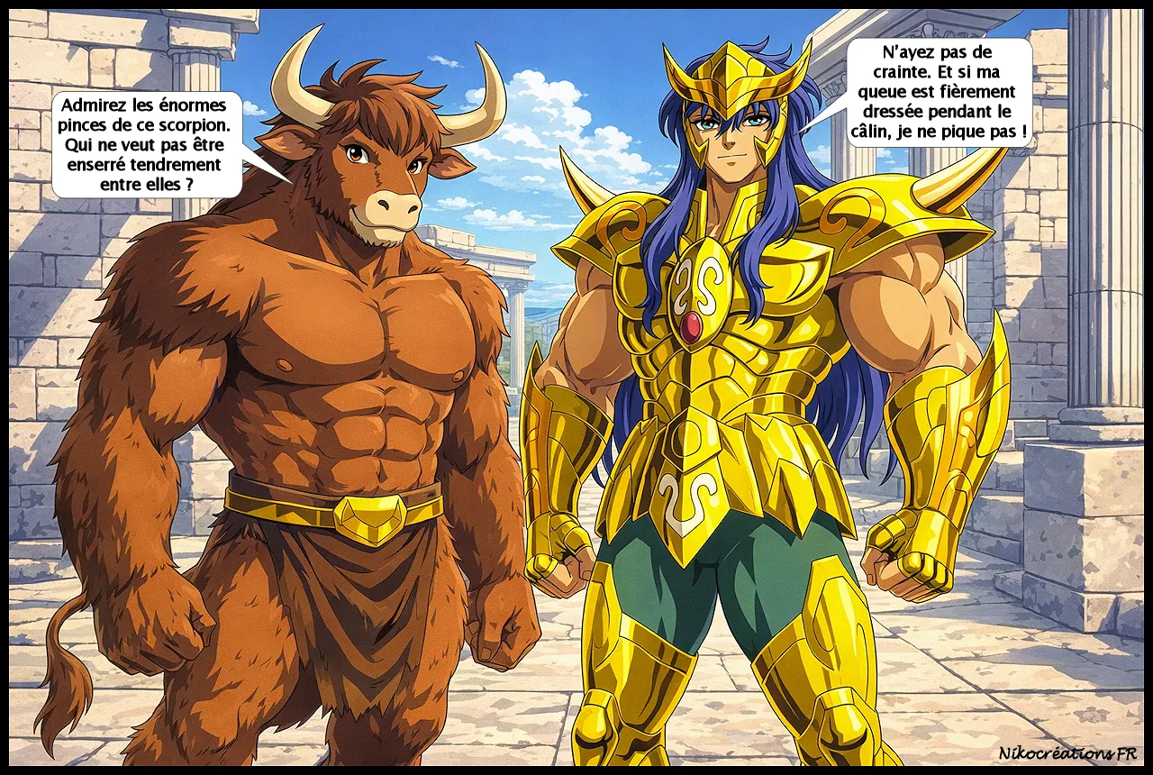 Theme: Minotaur – Part 8 – Saint Seiya – Artist: Nikocreations –  – page 10 full