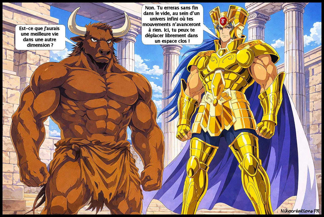 Theme: Minotaur – Part 8 – Saint Seiya – Artist: Nikocreations –  – page 12 full