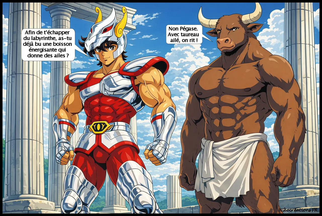 Theme: Minotaur – Part 8 – Saint Seiya – Artist: Nikocreations –  – page 2 full