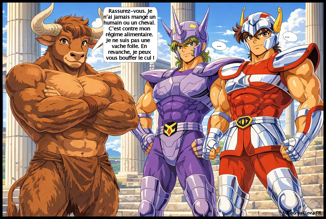 Theme: Minotaur – Part 8 – Saint Seiya – Artist: Nikocreations –  – page 3 full
