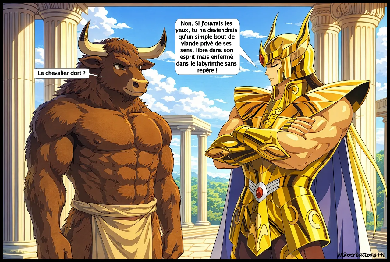 Theme: Minotaur – Part 8 – Saint Seiya – Artist: Nikocreations –  – page 4 full