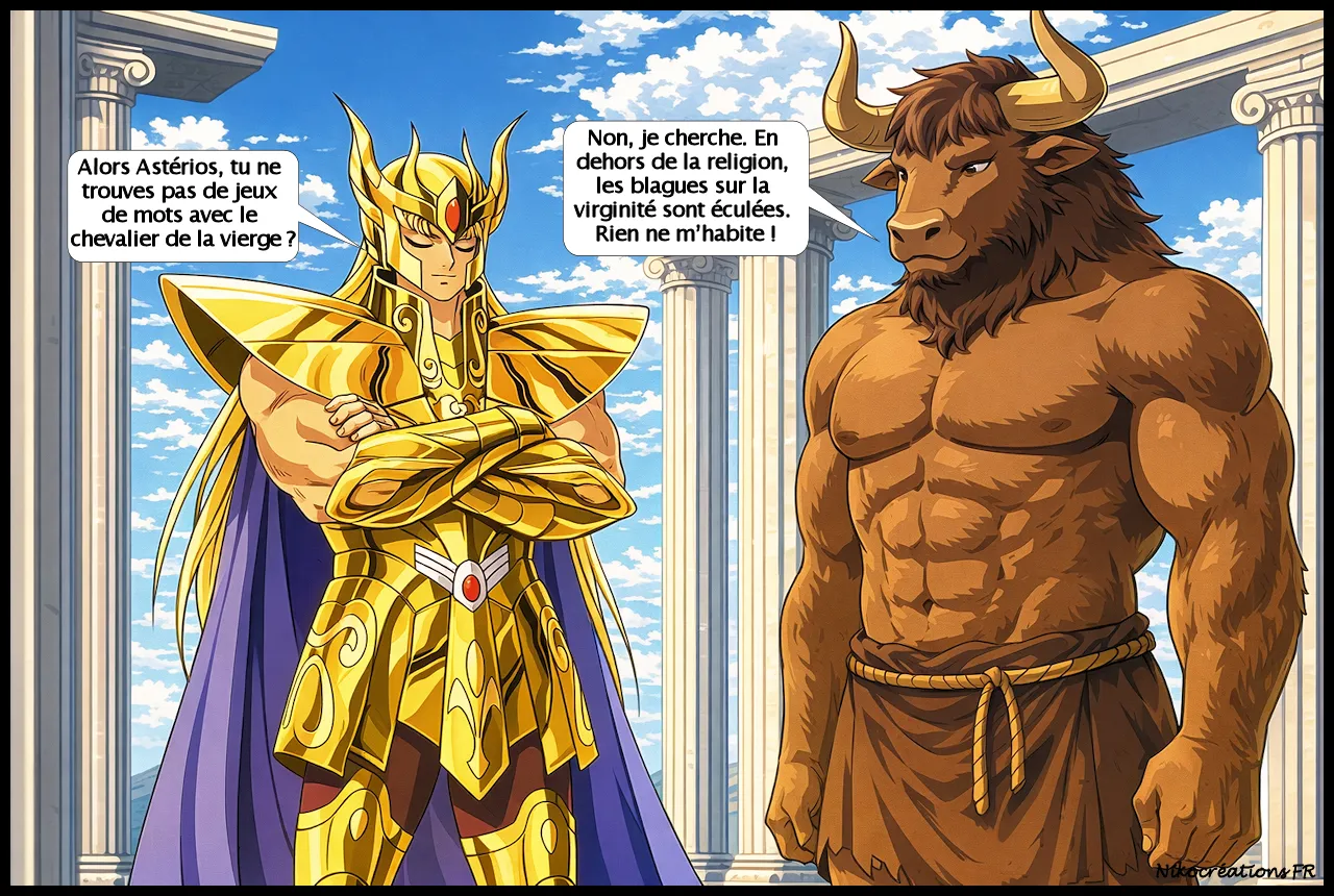 Theme: Minotaur – Part 8 – Saint Seiya – Artist: Nikocreations –  – page 5 full