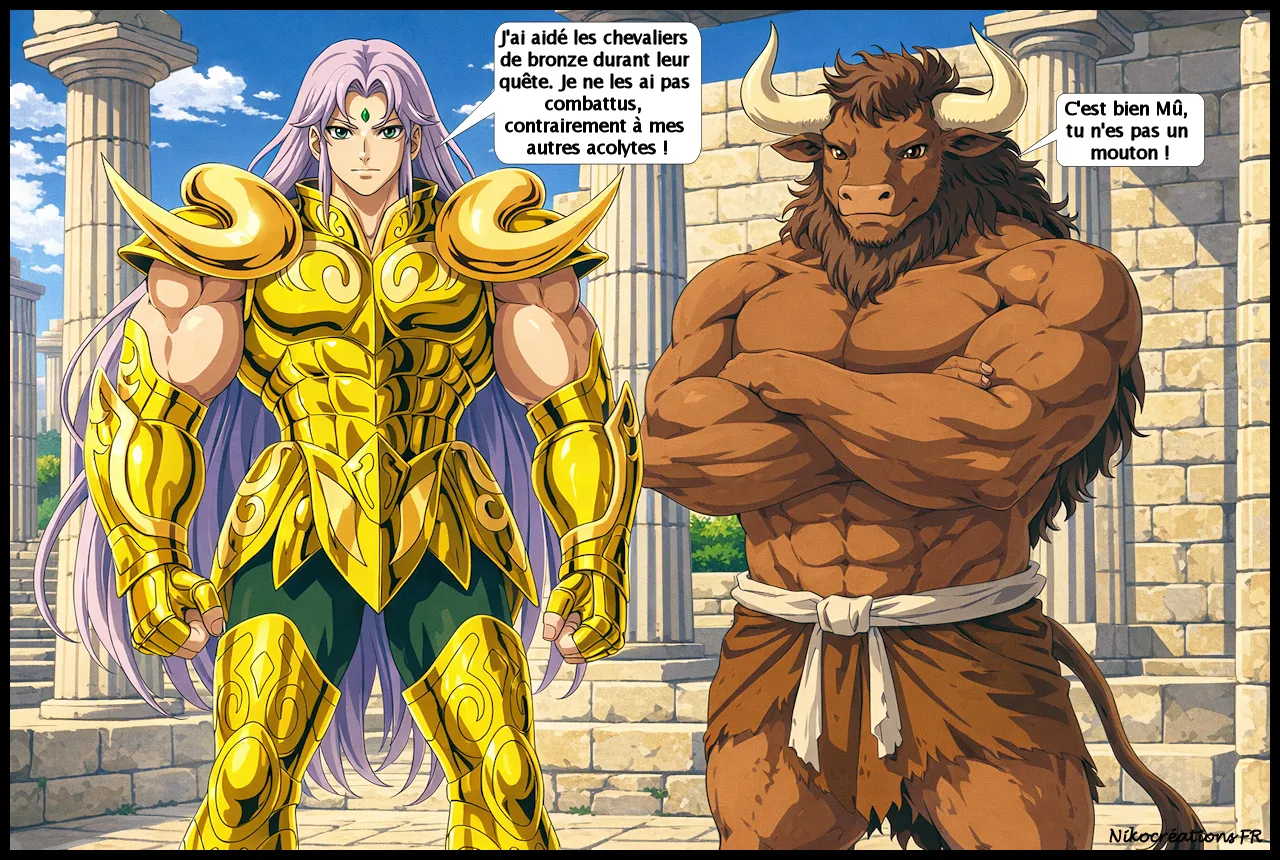 Theme: Minotaur – Part 8 – Saint Seiya – Artist: Nikocreations –  – page 7 full