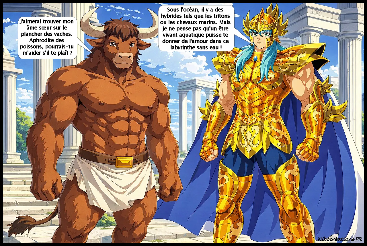 Theme: Minotaur – Part 8 – Saint Seiya – Artist: Nikocreations –  – page 8 full
