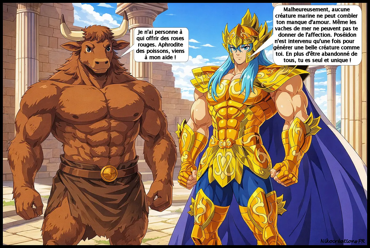 Theme: Minotaur – Part 8 – Saint Seiya – Artist: Nikocreations –  – page 9 full